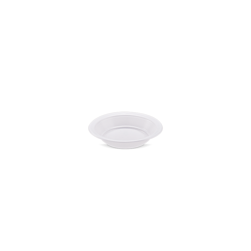 Prato Descartável Fundo, 18cm.